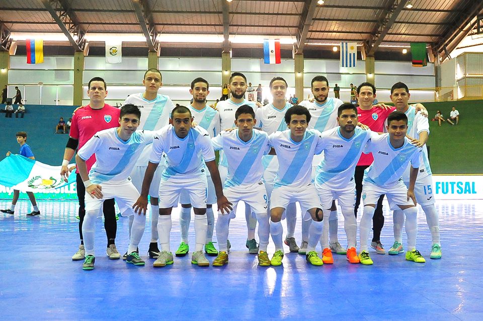 La Selección de Futsal de Guatemala sumó su segunda derrota ante Zambia. (Foto Prensa Libre: Cortesía CBFS)