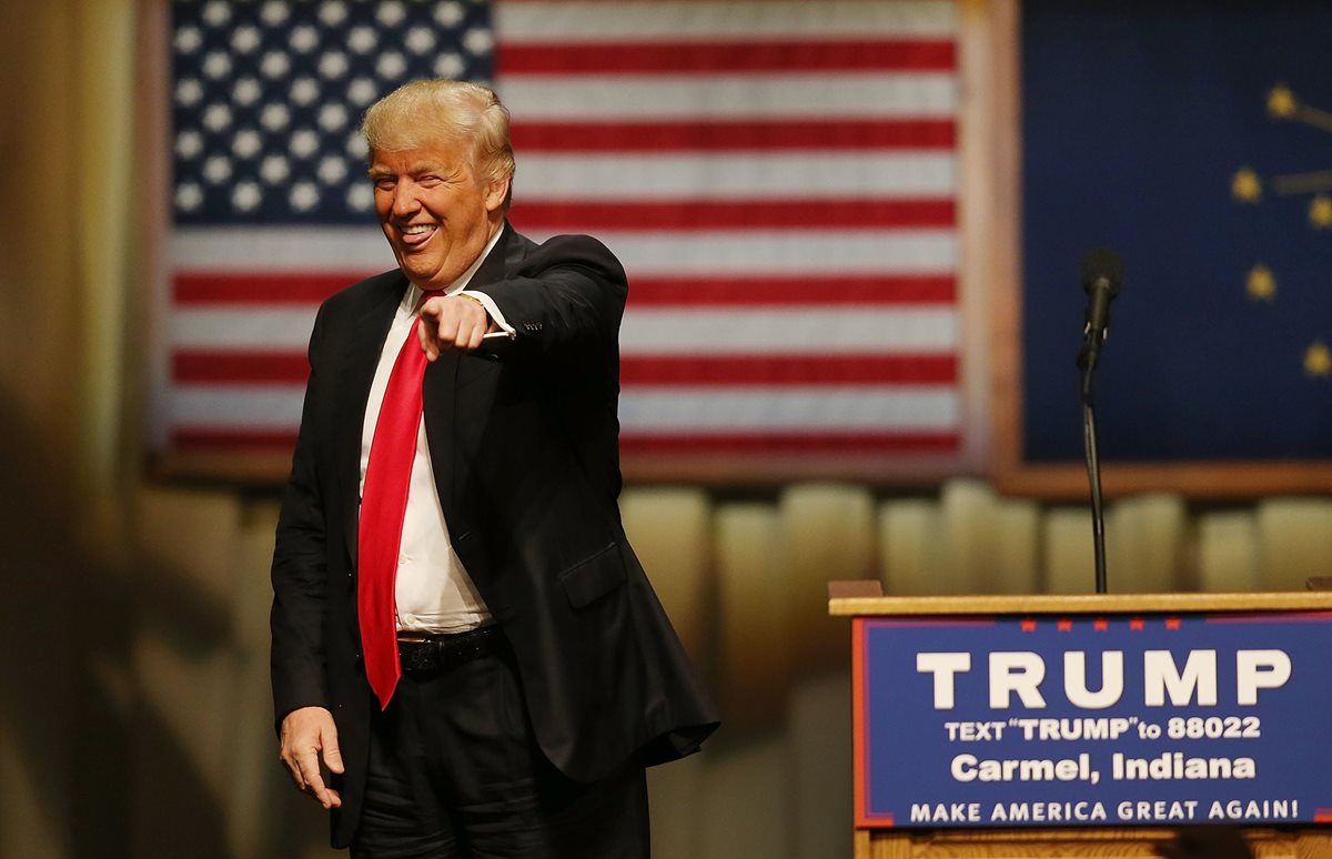 Donald Trump, un político atípico e imprevisible. (Foto Prensa Libre: AFP).