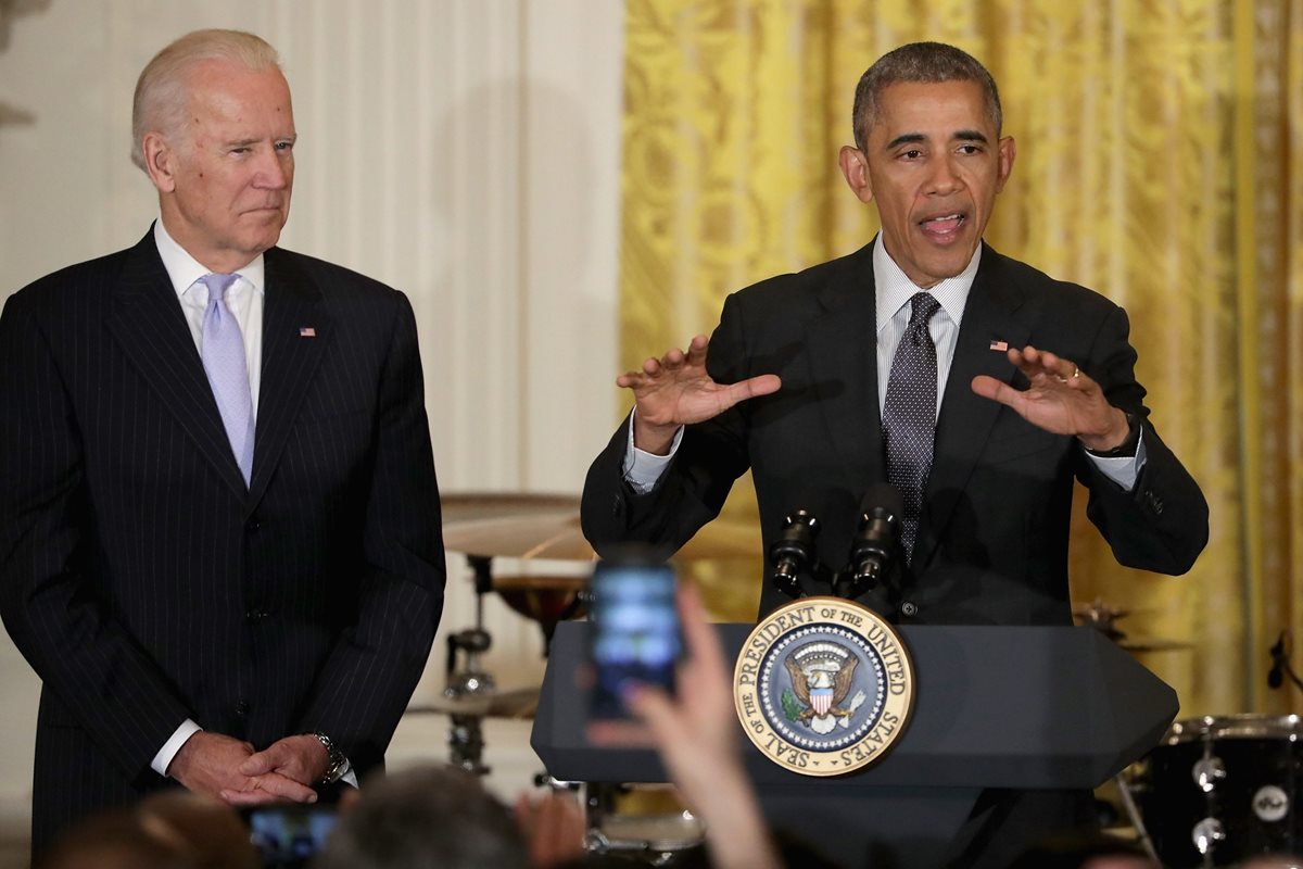 El vicepresidente de los EE.UU., Joe Biden, anunció que habrá un aporte de 500 millones adicionales al Plan Alianza para la Prosperidad. (Foto Prensa Libre: AFP)