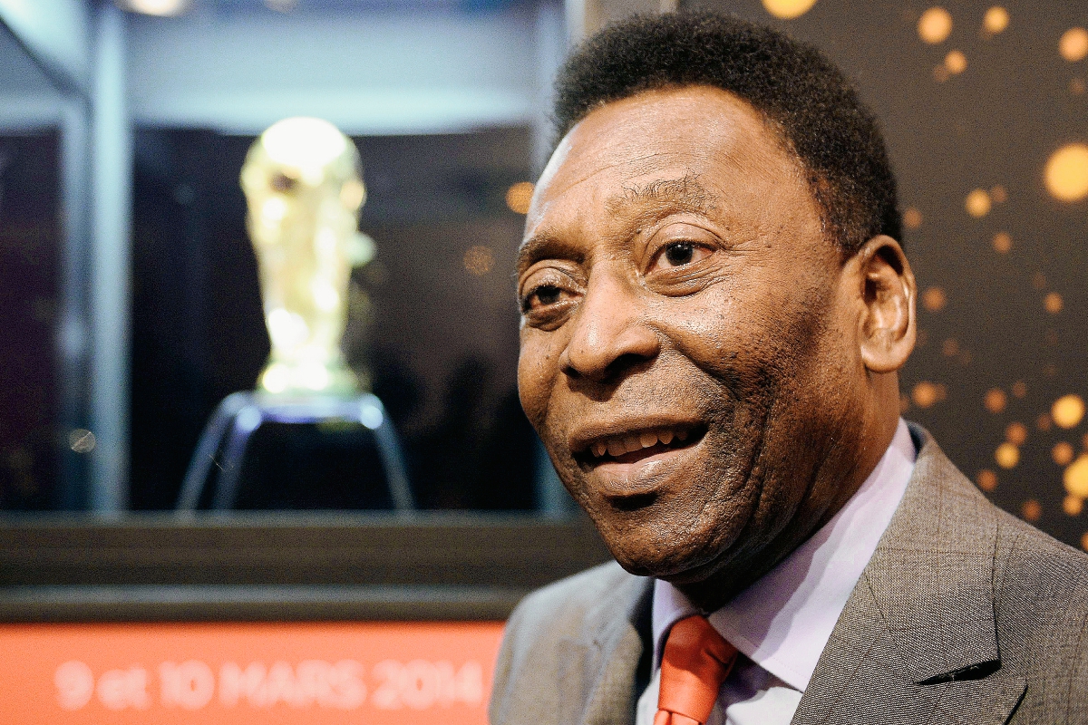 La leyenda del futbol brasileño, Pelé visitará Cuba por primera vez. (Foto Prensa Libre: AFP)