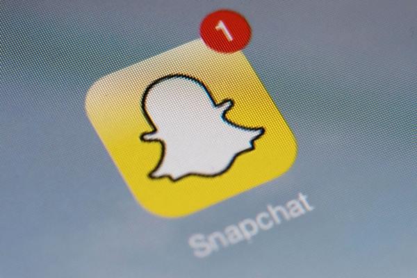 Aplicación de Snapchat fue hackeada en la víspera de Año Nuevo (Foto Prensa Libre: AFP).