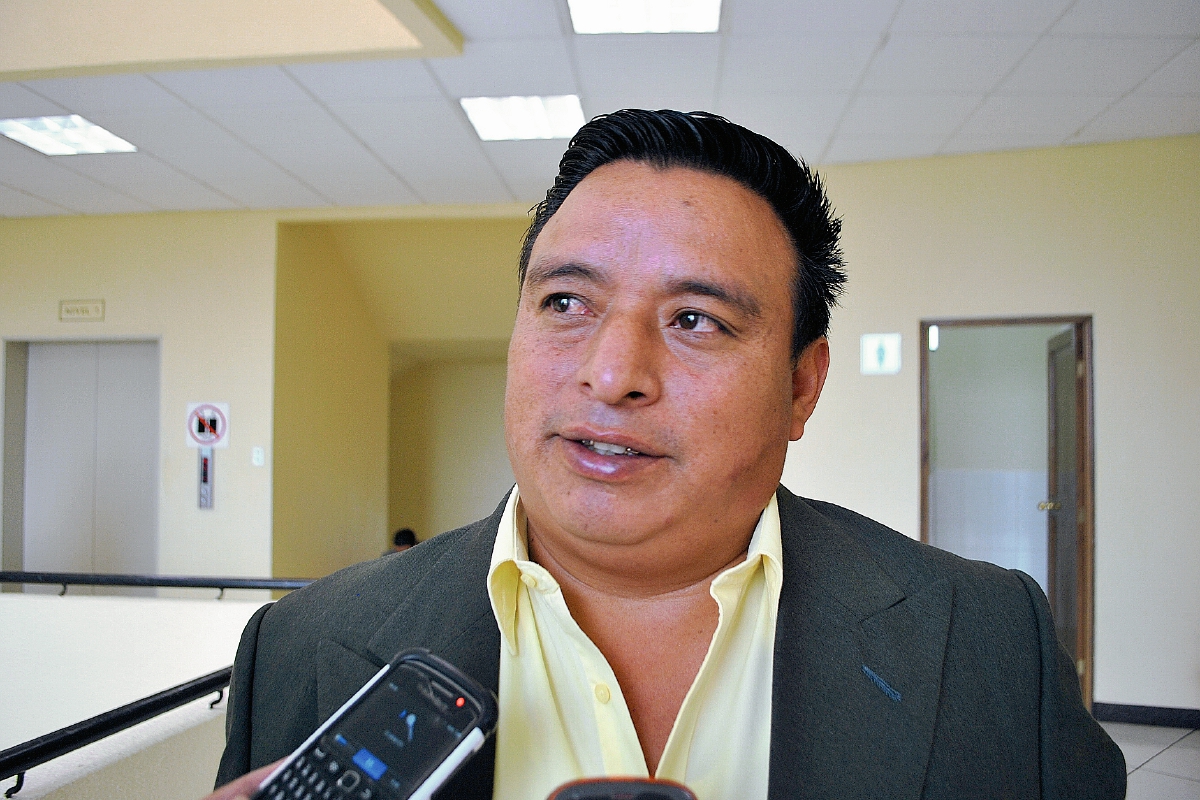 Mario Mencho, alcalde de Cajolá, perdió la inmunidad  debido a un antejuicio en su contra. (Foto Prensa Libre: Alejandra Martínez)