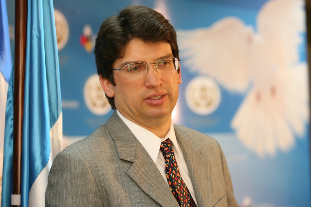 Rubén Morales, ministro de Economía y seguirá siendo miembro del Consejo del Inde. (Foto Prensa Libre: Hemeroteca PL)