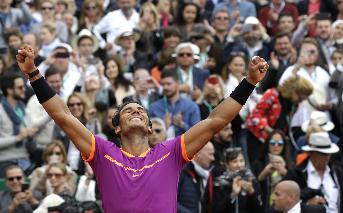 Nadal no dio oportunidad a que su compatriota Albert Ramos se quedara con el título. (Foto Prensa Libre: AP)