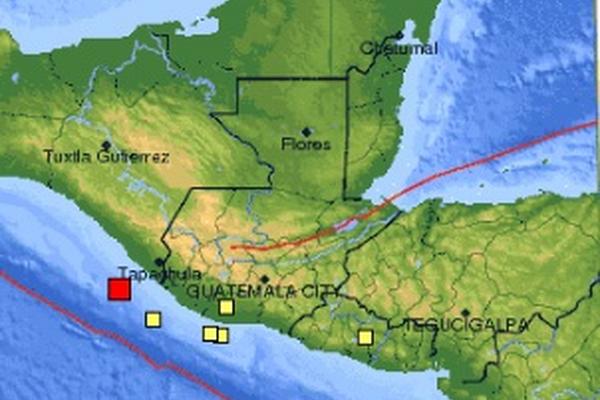 El sismo tuvo epicentro en el océano Pacífico. (Foto cortesía del Sistema Geológico de EE. UU.)