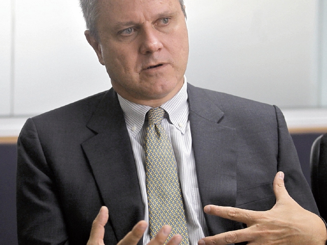 Stefano Gatto, embajador de la UE en Guatemala, analizó el tema de la Ley de Competencia.