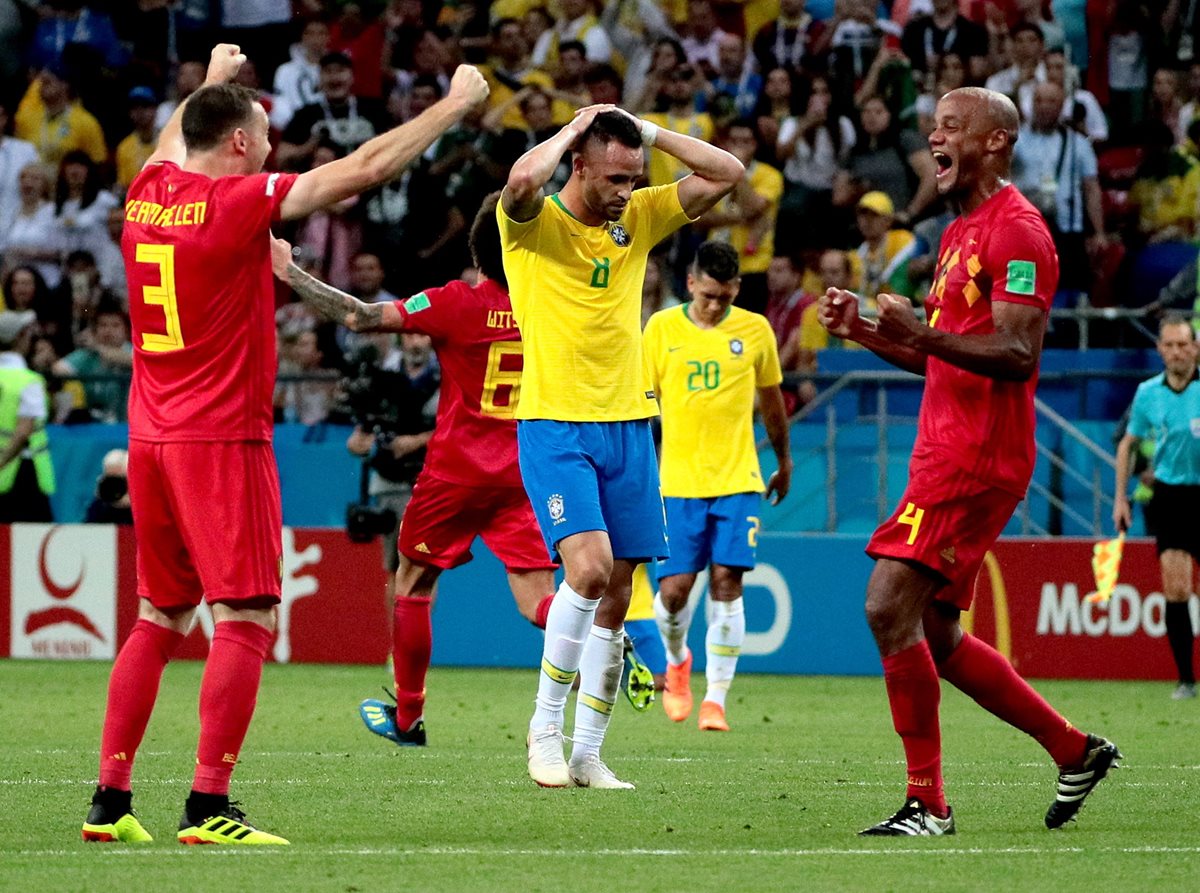 Bélgica devora a Neymar y compañía y se mete a semifinales del Mundial