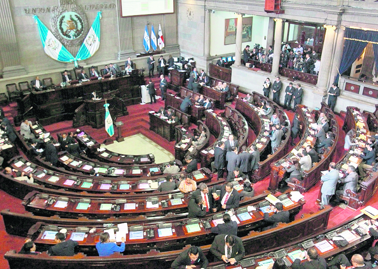 El pleno del Congreso recibe esta semana el informe de la comisión pesquisidora. (Foto Prensa Libre: Hemeroteca PL)