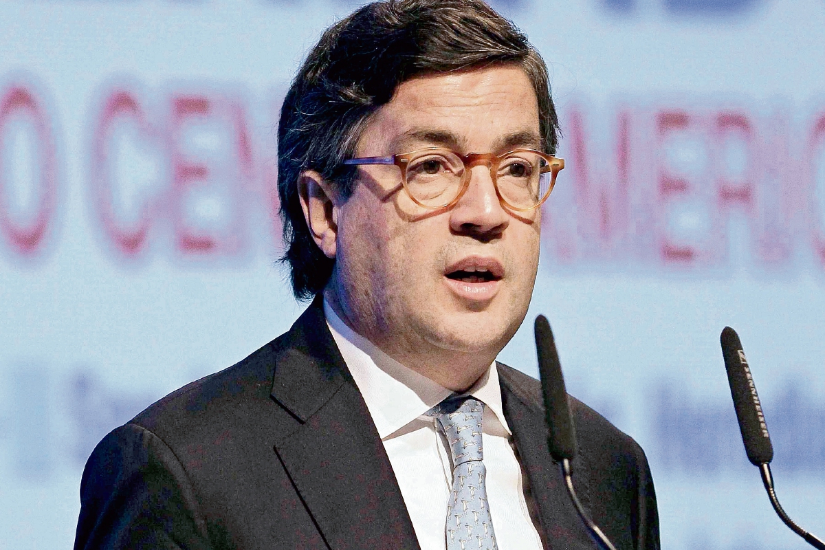 El presidente  BID, Luis Alberto Moreno, en la XXIX Reunión de Gobernadores del Istmo  (Prensa Libre: EFE)
