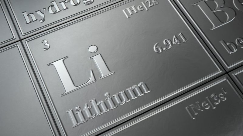 El litio es el elemento más pequeño de la tabla periódica. (GETTY IMAGES).