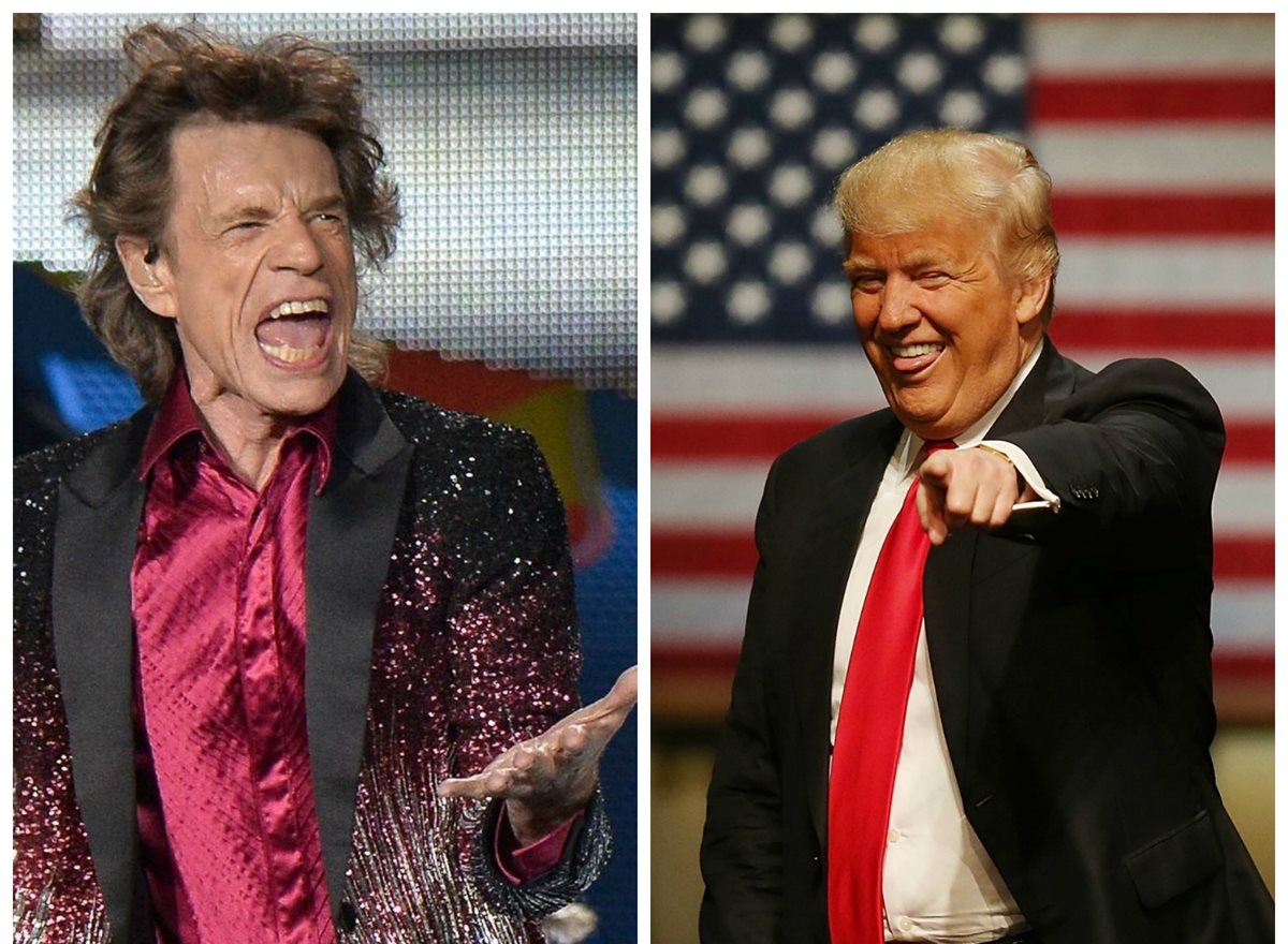 Los Rolling Stones pidieron al candidato Donald Trump que use más sus canciones. (Foto Prensa Linbre: AFP)