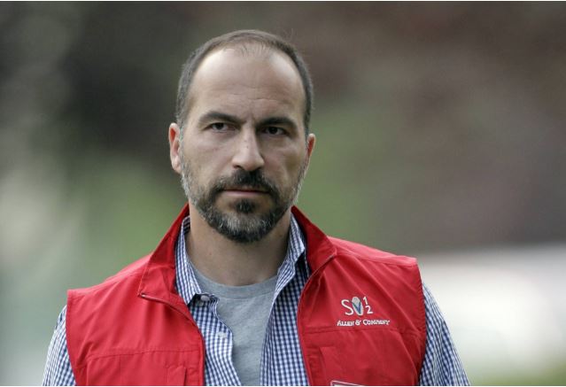 Dara Khosrowshahi, elegido por Uber para ser su CEO, en una imagen de 2012. (Foto Prensa Libre: AP)
