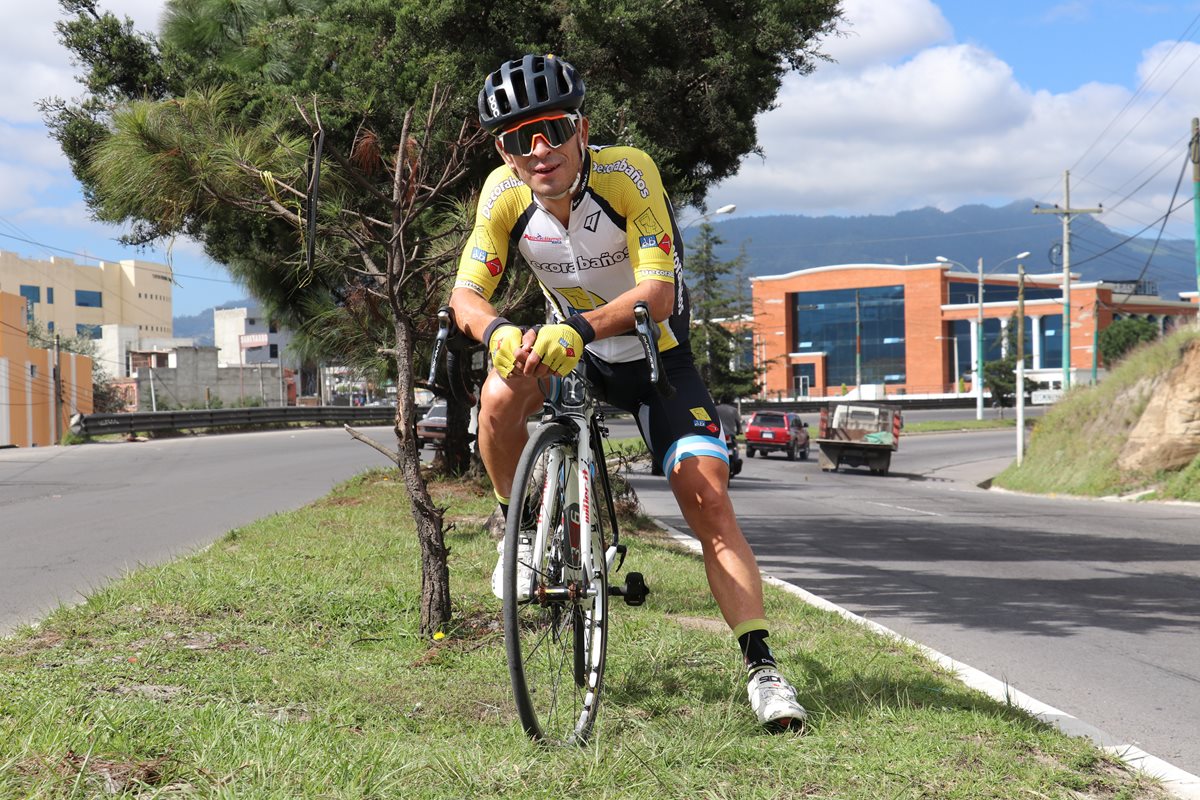 Manuel Rodas es el gran favorito de la Vuelta a Guatemala. (Foto Prensa Libre: Raúl Juárez)