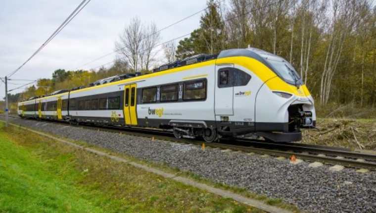 Modelo de uno de los trenes Mireo de Siemens que comenzará a operar en Alemania en 2020. (Foto: Siemens)
