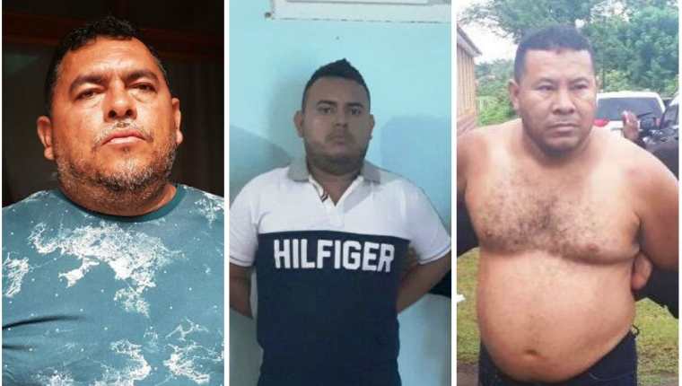 Tres supuestos narcotraficantes reclamados por Estados Unidos son capturados en Puerto Iztapa, Escuintla. (Foto Prensa Libre: MP)