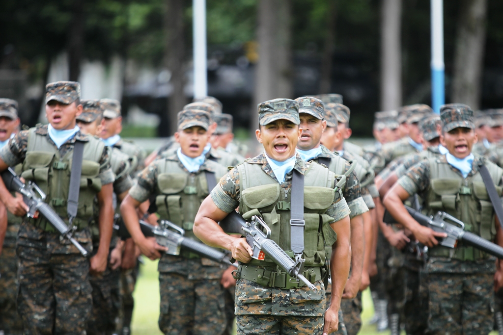 El Ejército ha celebrado en la Brigada Militar Mariscal Zavala desde hace nueve años. (Foto Prensa Libre. Hemeroteca PL)