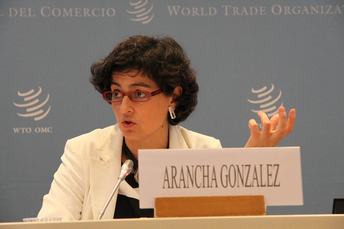Arancha González, directora ejecutiva del Centro de Comercio Internacional.