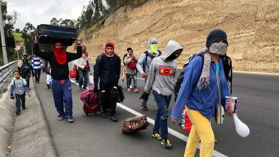 Miles de venezolanos viven actualmente en Ecuador, luego de emigrar de la crisis económica y política que vive Venezuela.