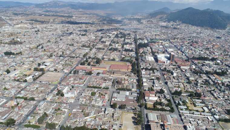 Vista panorámica de la Ciudad de Quetzaltenango. (Foto: Cortesía Digemuc)