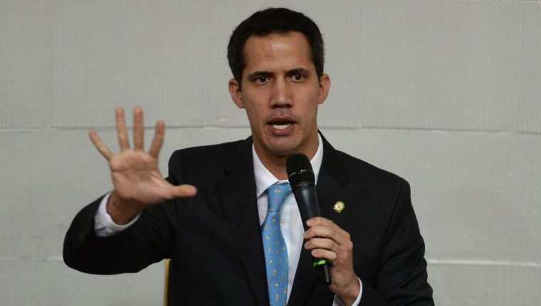 Juan Guaidó, dijo que el Parlamento planea coordinar  acciones necesarias para el reordenamiento de Venezuela. GETTY IMAGES