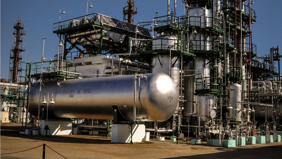 El 41% de las exportaciones petrolíferas de Venezuela tienen EE.UU. como destino. (Foto Prensa Libre: Getty Images)