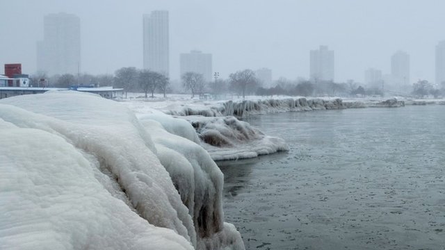 Se espera que en Chicago que las bajas temperaturas batan récords.