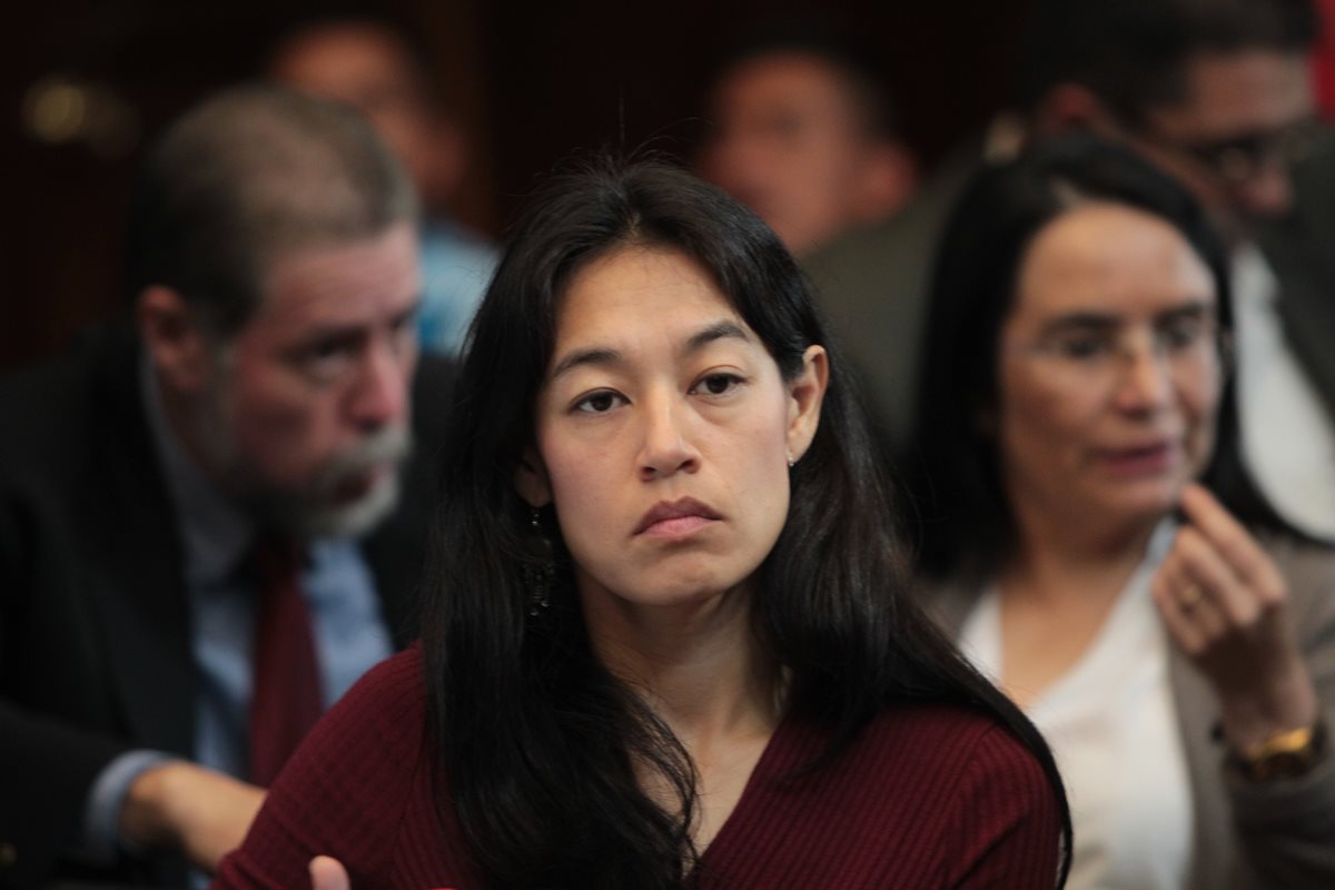 Lucrecia Hernández Mack, ministra de Salud. (Foto Prensa Libre: Erick Avila)