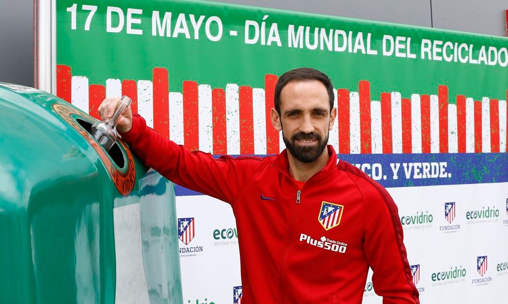 Juanfran Torres aseguró que la derrota contra el Levante los hará más fuertes para la final de la Liga de Campeones. (Foto Prensa Libre: Atlético de Madrid)