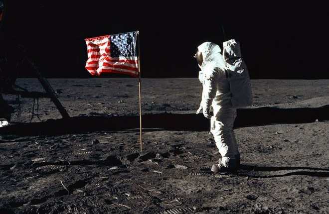 Buzz Aldrin quedó maravillado por la desolación de la Luna. NASA