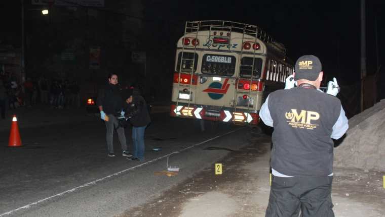 El ataque ocurrió en La Estancia, Cantel. (Foto Prensa Libre: Fred Rivera)