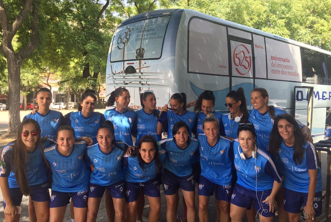 El Sporting de Huelva donde milita la guatemalteca Ana Lucía Martínez debutó con victoria 4-3 de visitante contra el Betis. (Foto Prensa Libre: Sporting de Huelva)