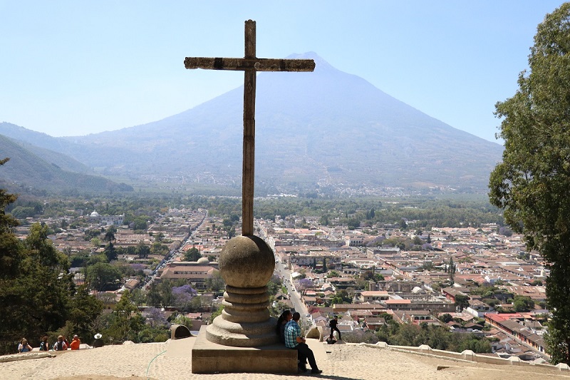 La ciudad de Santiago de los Caballeros de Guatemala (Antigua Guatemala) permanece en el Valle de Panchoy desde el 10 de marzo de 1543. (Foto Prensa Libre Julio Sicán)