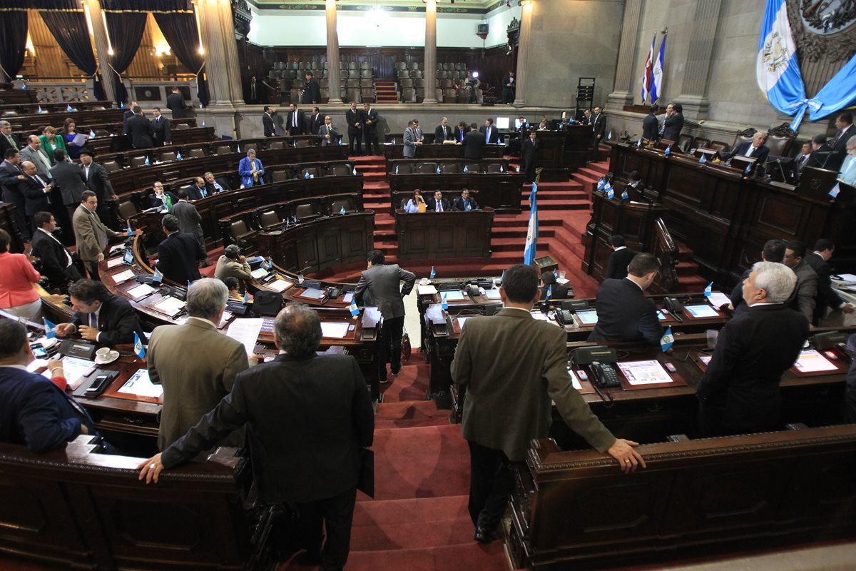 El Congreso reunido conoce el estado de Calamidad decretado por el Gobierno. (Foto Prensa Libre: Hemeroteca PL)