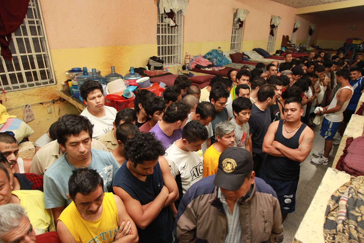 119 por cada cien mil, tasa de encarcelamiento en el 2014. (Foto Prensa Libre: Hemeroteca PL)