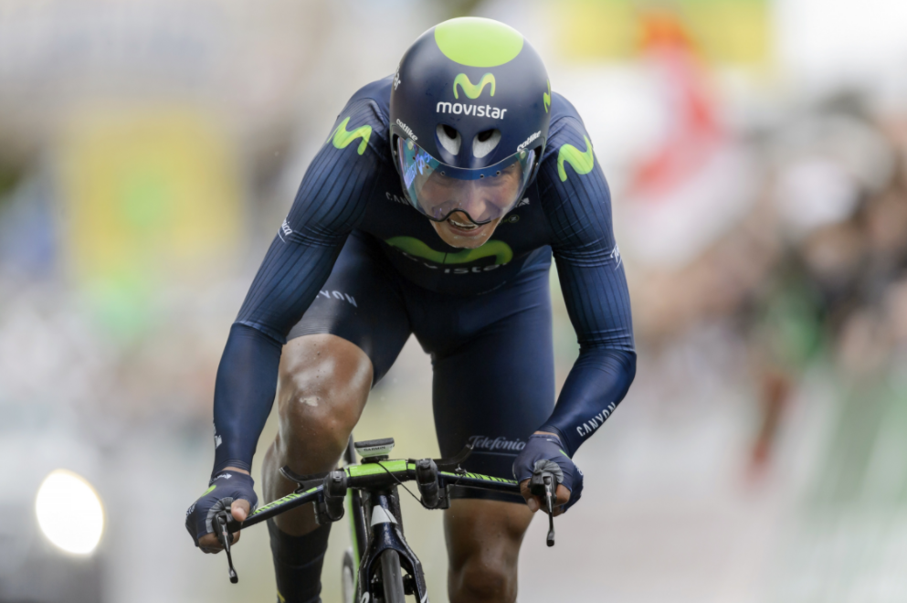 El ciclista colombiano, Nairo Quintana, es una de las grandes figuras que estarán en el Tour de Francia. (Foto Prensa Libre: AFP)