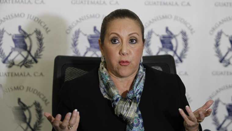 Blanca Stalling integrará la Cámara Civil al momento de retomar actividades como magistrada de la CSJ. Fotografía: Prensa Libre. 