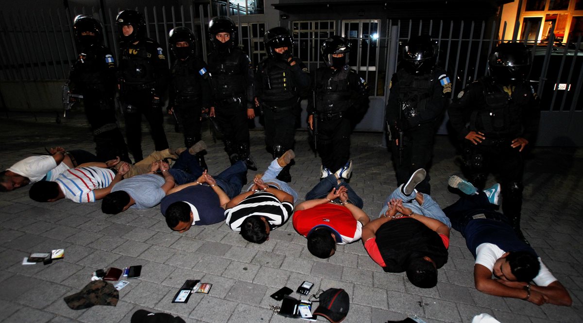 El Comando Antisecuestros de la PNC capturó en 2016 a 78 personas. (Foto Prensa Libre: Hemeroteca PL)