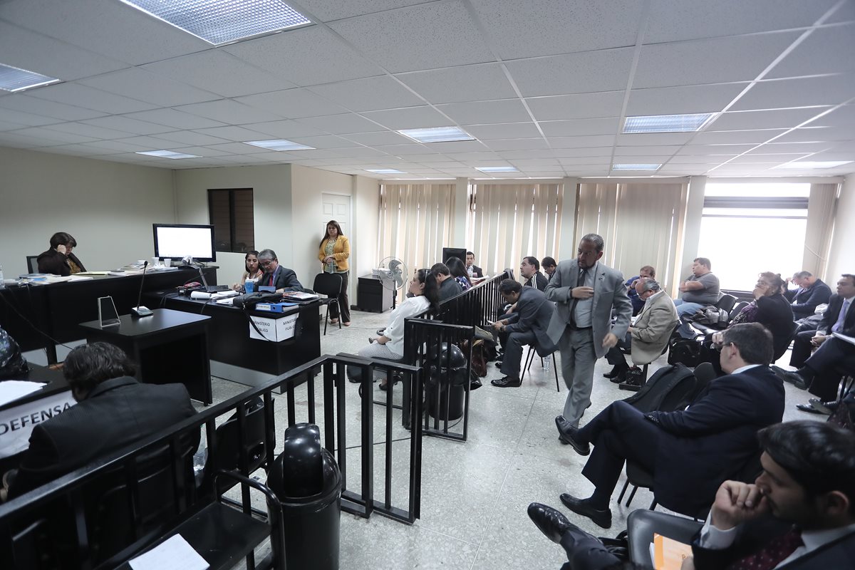 El juicio por el caso Igss Pisa Chiquimula se realiza en el Tribunal Undécimo Penal. (Foto Prensa Libre: Hemeroteca)