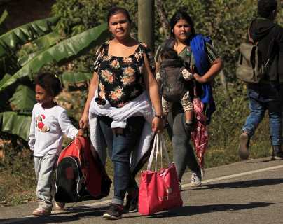 Nueva caravana de migrantes salió de Honduras hacia EE. UU.