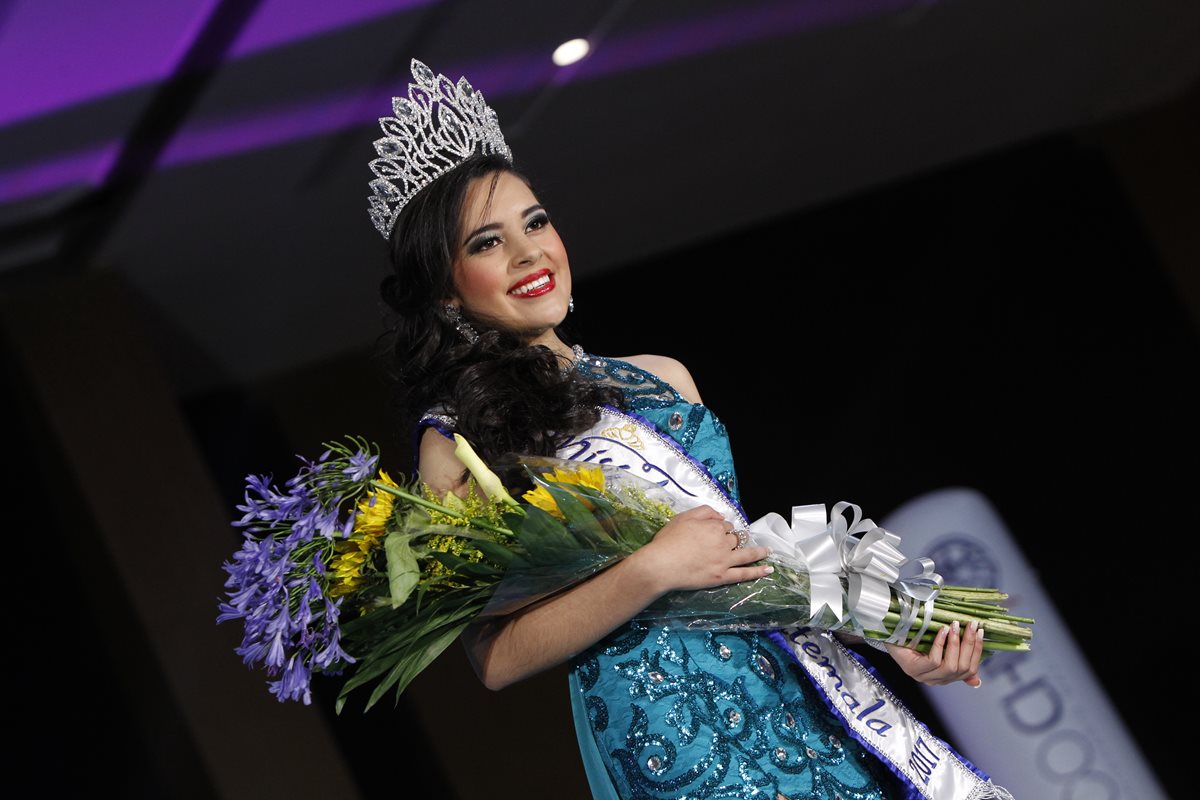 Zuleny Ramirez es la nueva Miss Teen Guatemala 2017. (Foto Prensa Libre: Paulo Raquec).