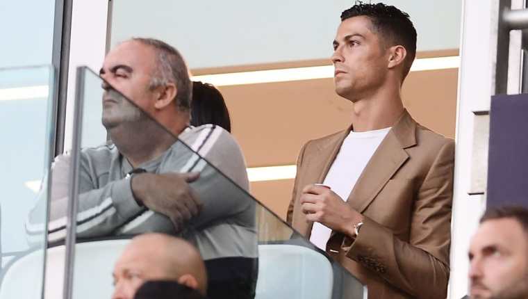 Cristiano Ronaldo salió al paso de las acusaciones de la exmodelo estadounidense Kathryn Mayorga. (Foto Prensa Libre: AFP).