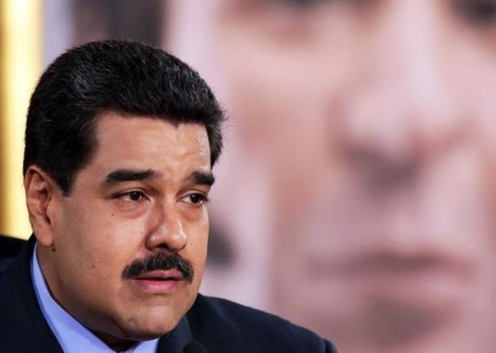 Nicolás Maduro, presidente de Venezuela. (Foto Prensa Libre: EFE)