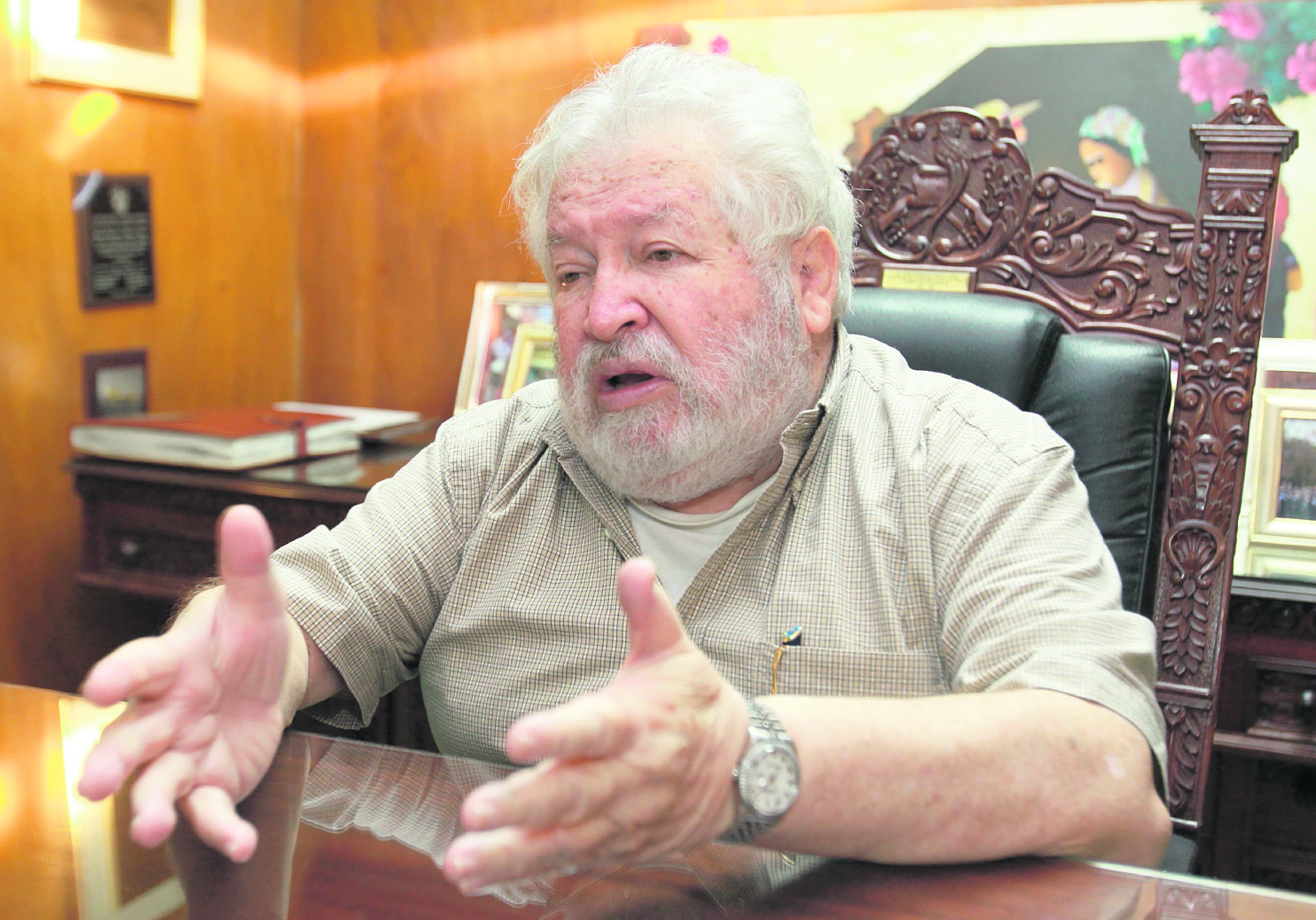 Juan Francisco Reyes López, vicepresidente de la República 2000-2004. (Foto Prensa Libre: Hemeroteca PL)