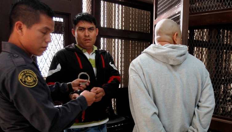 Sergio Valdemar Cardona Reyes, fue condenado a 30 años de cárcel por la muerte de los periodistas Danilo López y Federico Salazar en Mazatenango. (Foto Prensa Libre: Paulo Raquec)