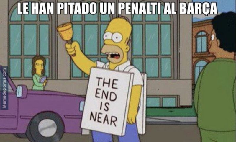 Los internautas tuvieron un día divertido en las redes sociales, con el partido entre Las Palmas y Barcelona. (Foto Prensa Libre: Twitter)