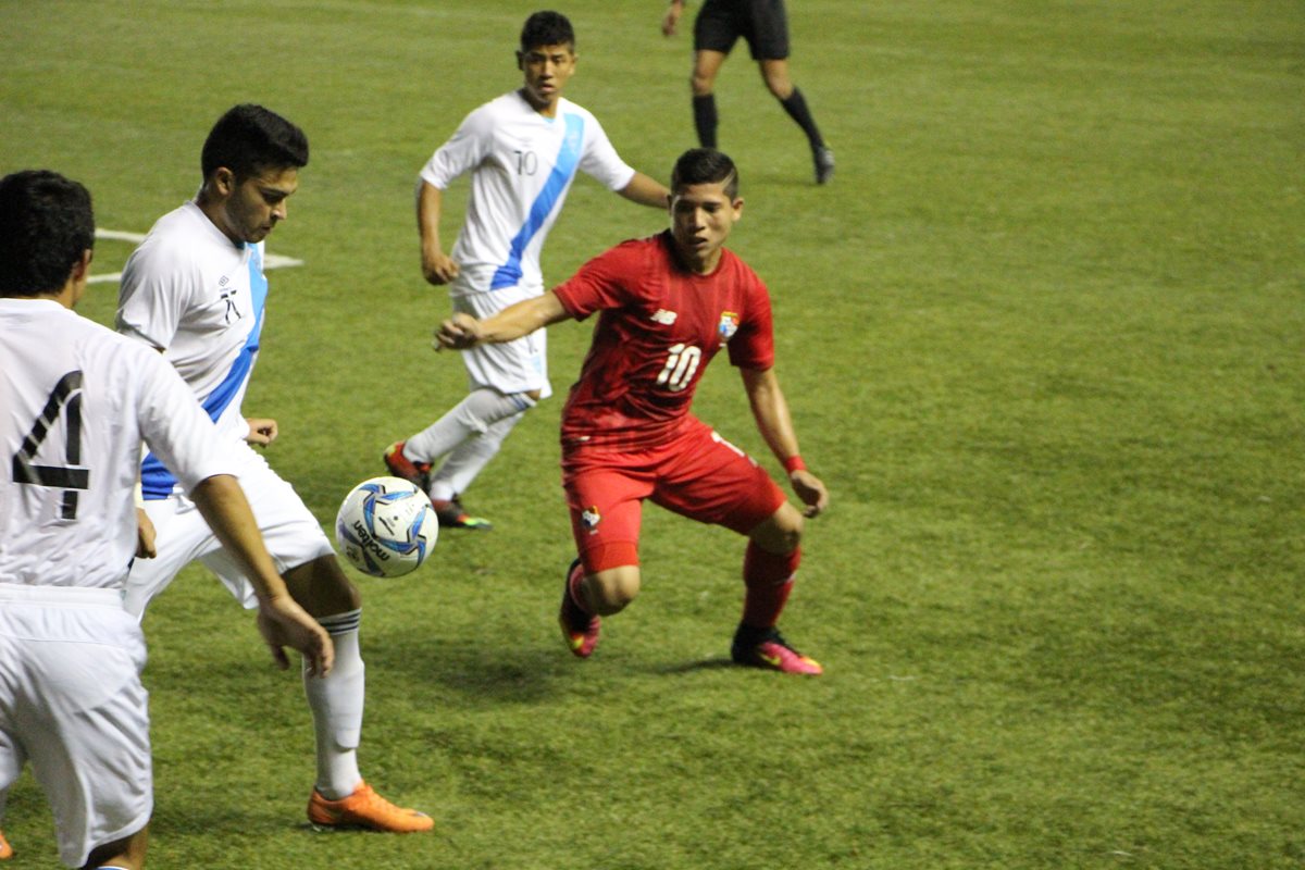 La Sub 20 venció 1-0 a su similar de Panamá, el domingo último. (Foto Prensa Libre: Hemeroteca PL)