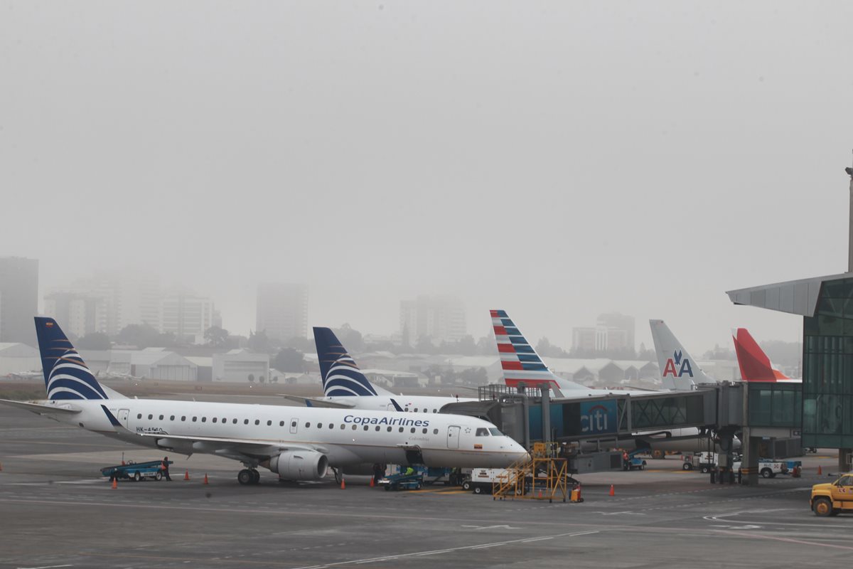 Aeropuerto Internacional La Aurora, sin servicio de telefonía por falta de pago. (Foto Prensa Libre: Hemeroteca PL)