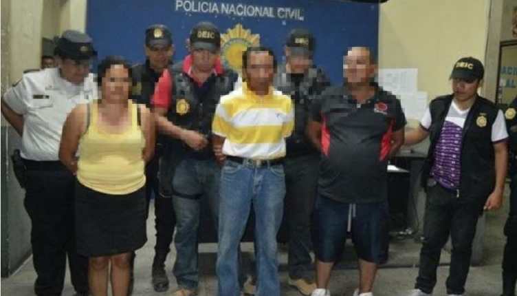 Los tres sospechosos fueron detenidos en febrero de 2017, en Zacapa. (Foto Prensa Libre: Hemeroteca)