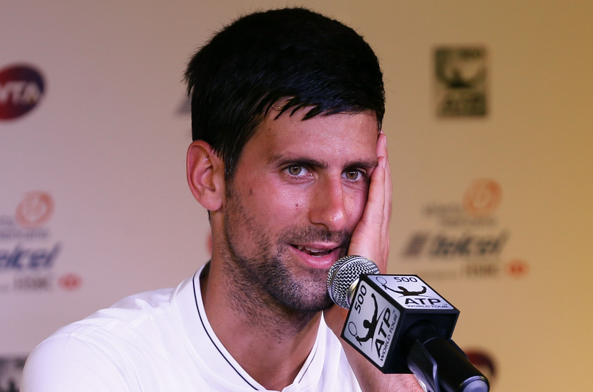 El serbio Novak Djokovic aseguró que espera mostrar un buen nivel en México. (Foto Prensa Libre: EFE)