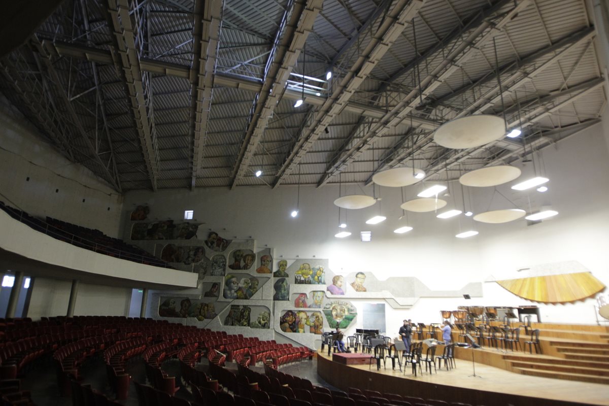 Auditorio del Conservatorio Nacional, en la zona 1. (Foto Prensa Libre: Hemeroteca PL)